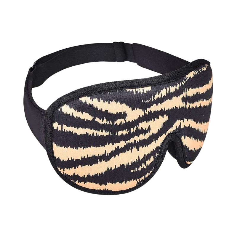 Maska do spania 3D Bluetooth niebieska