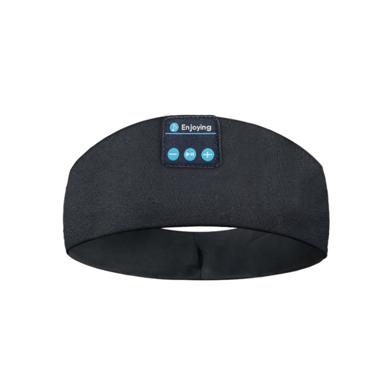 Słuchawki Bluetooth z pałąkiem na głowę, czarne